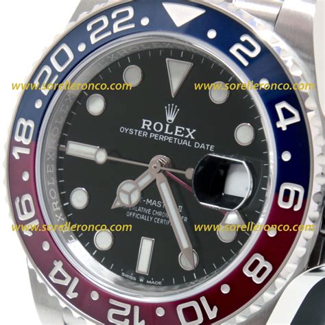 orologi rolex con ghiera rossa e blu|rolex gmt master ii orologio.